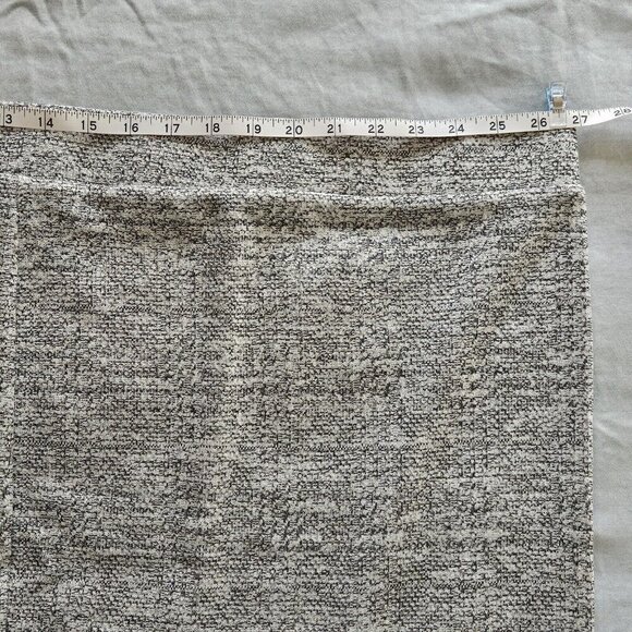 Torrid Skirt Womens 5X Gray Marled Studio Midi Double Knit Pencil Slit Pull On - Picture 5 of 11
